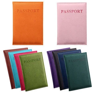 K527 New Cover Travel Passport Cover Card Case Women Men Travel Credit Card Holder Travel ID&amp;Document Passport Holder