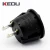 Import KEDU HY64 2 pin on off t85 black red color round rocker switch from China