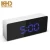 Import KH-CL085 KING HEIGHT Modern Small Word Module Low Price White Electronic LED Digital Clock from China