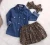Import Kids clothing autumn princesse girlss suit childrens clothing han edition baby girl boutique clothing sets OEM from China