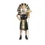 Import kids Party Carnival Cosplay clothing Antique boy Pharaoh costume  for Egyptian Pharaohs Short Robe with hat from China