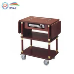 Kitchen Trolley Restaurant Service Trolley Food Serving Storage Trolley