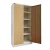 Import Knock Down Office furniture cheap 2 swing door steel filing cabinet metal cupboard from China