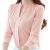 Import Korean Fashion V Neck Long Sleeve Elegant Office Ladies Wear Chiffon Blouses from China