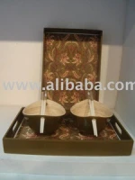 Lacquer tray set