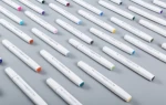 LANGUO 36-color double-headed marker set simple fresh color oily pen student large capacity art painting marker