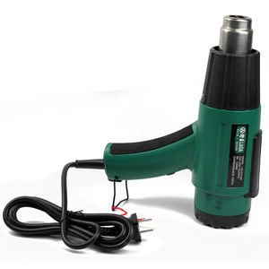 LAOA 1600W temperature adjustable handhold heat gun with lengthened nozzle and heating core for plastic closures