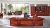 Import Large Big Size Luxury Wooden Office Furniture President Working Desk CEO Executive Desk from China