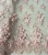 Import latest fashion 3d flower beaded lace applique embroidered tulle fabric for dress or bridal, high quality dress fabric from China