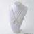 Import Latest jewelry design long snake chain worn gold silver multi-circle pendant necklace wholesale from China
