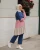 Import Latest new women Muslim sets two piece set turkey Islamic clothing top and long pants Kaftan Abaya from China