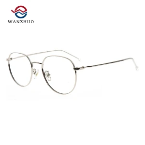Latest round metal eyeglasses frame adult eyewear wholesale China unisex optical frame