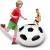 Import LED Light Colorful Disc Indoor Football Toy Air Power hover soccer ball from China