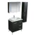 Import LED Lighted Mirror Cabinet With Wash Sink Bathroom Vanity from China