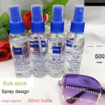 Lens cleaning Cleaning Water spray 60ml blue bottle CAI si Cleaner Eyeglass water Factory