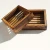 Import LIANSEN Carbonized Wooden Soap Holder Dishes from China