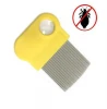 lice comb with magnifying glass