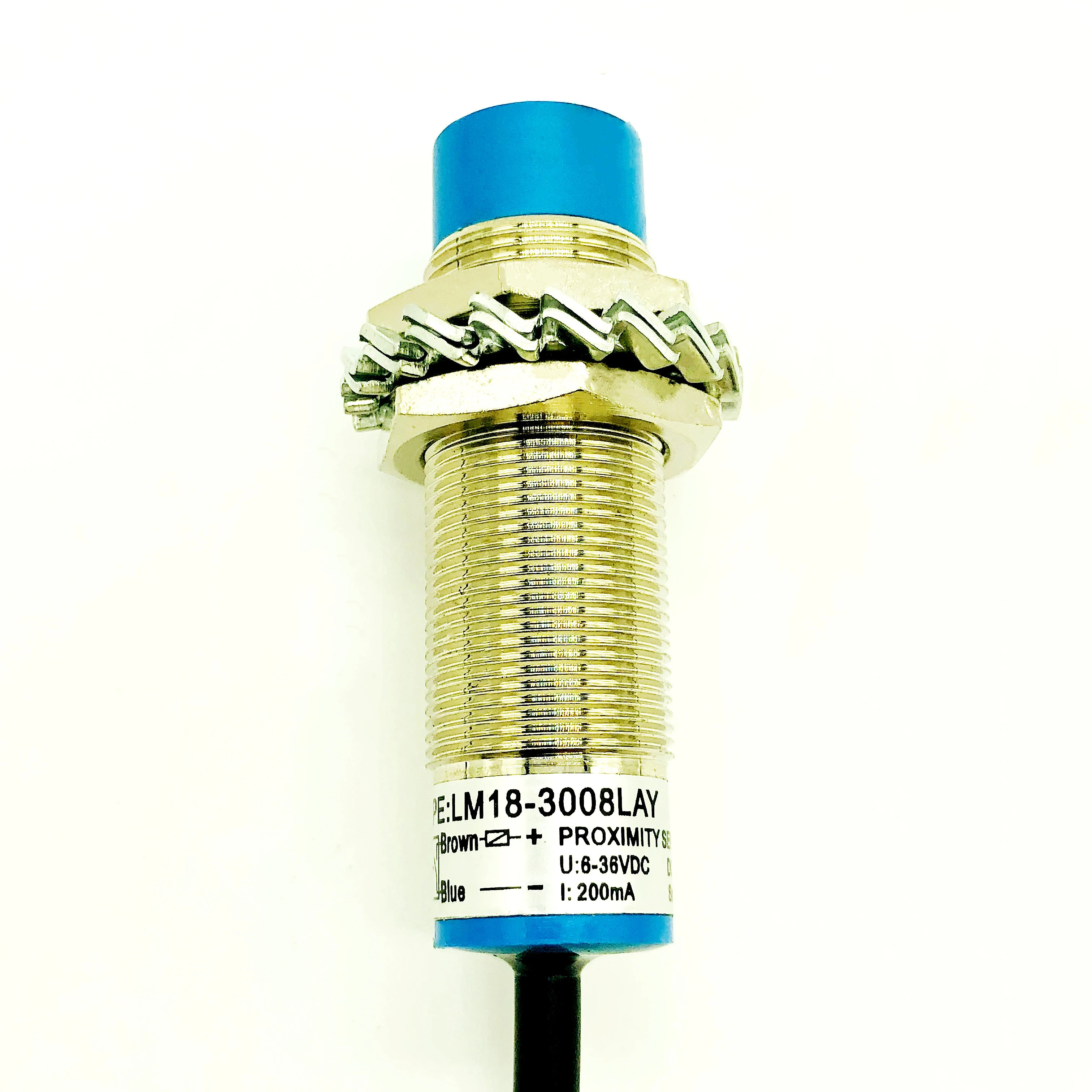 LM18-3008LAY Waterproof IP68 Transducer Inductive Proximity Switch Sensor Position Sensor