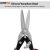 Import Long Cut Snip Straight Cut Regular Tin Cutting Shears with Forged Blade Heavy Duty Power Cutters from China