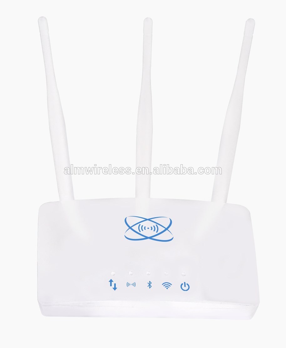 Long range ibeacon bluetooth gateway for router wireless IoT system for security door sensor