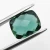 Import Loose faceted cushion cut hydrothermal emerald from China
