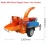 Low price factory supply wood chippe tractor mulcher wheel excavator cutting machine for sale