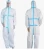 Import Low price isolation clothing disposable protective suit non-woven clothing from China