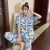 Import Low price quality assurance pattern luxury silk pajamas women satin pajamas from China