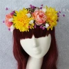 Low Price Romantic Yellow Color Wedding Garland Flower Supplies