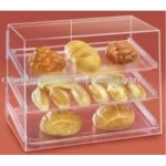 lucite acrylic cake showcase