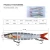 Import Lureking Factory 2020 Fishing Lure Bait for 10cm 8 Segmented Muti Jointed  Swim Baits Hard Lures Fishing Tackle Kits Lifelike from China