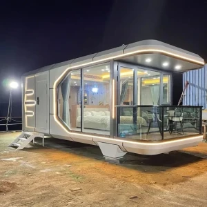 Luxury Mobile Tiny Prefab Home Space Capsule House for Hotel Cabin Tents Outdoor Room with Good View