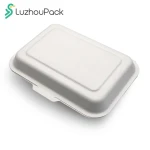LuzhouPack Eco-friendly Compostable Food Container Biodegradable Lunch Box Nontoxic Take Away Food Container