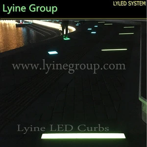 Lyine Brand Curb Safety led brick light 200*100 outdoor garden lighting 5 Years Warranty IP68