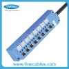 M8 termination 8 way ports ip67 electrical pvc waterproof 4x4 junction box