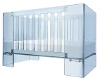 made in china security acrylic baby crib for baby furniture