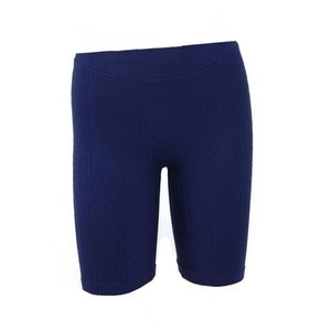 Made up with micro nylon and spandex yarn stretchable and comfortable  workout running bike shorts for women