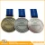 Import Make metal custom medal souvenir 3d sport medal zinc alloy blank gold award metal sport 3d medal with ribbon from China