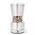 Import manual salt and pepper mill black pepper grinder set with stand from China