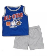 Manufactory Wholesale Excess Inventory Liquidators Children Boys Clothing Set