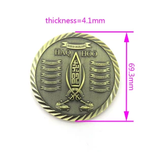 Manufacture Custom Metal Badge Name Tag Badge