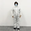 Manufacturer Custom Unisex Disposable Non Woven Work Safety Protective Clothing