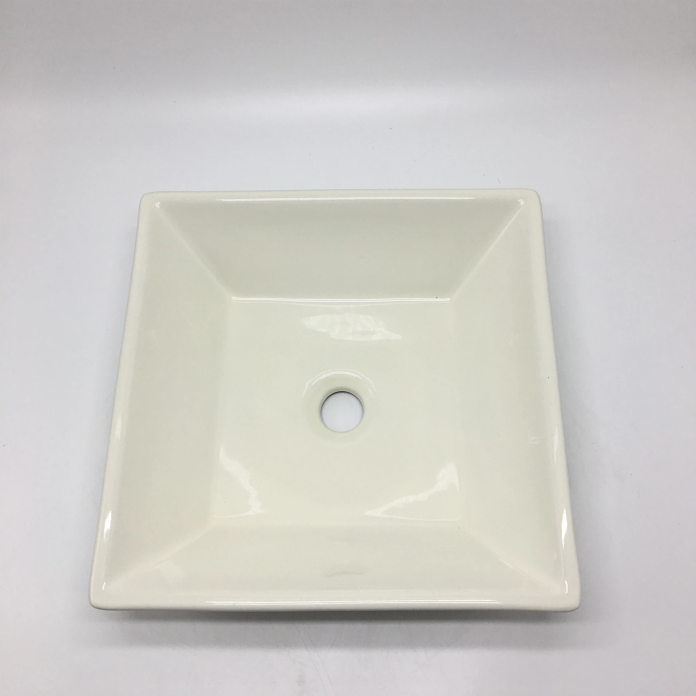 Manufacturer Supplier Art Basin Ceramic wash Basin Square Bathroom wash Basin