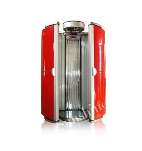 Manufacturer Supply Vertical Style Solarium Tanning Booth F9 Tanning Salons Solarium Machine For Whole Body Tanning