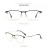 Manufacturers Hot Fashion New Style Eye Glass Steel Frem For Men