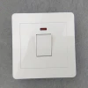 Manufacturers professional export 20A switch with light white one single control switch kitchen wall switch wholesale
