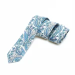 Manufacturers wholesale paisley style fashion polyester tie custom business men formal wear satin necktie