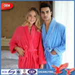 Manufacturers Wholesale Soft Customized Women And Men Unisex Cotton Bathrobes