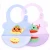 Import Manufacturersilicon Fruit bibs Waterproof Silicone Baby Drool Bibs Set from China