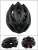 Import Matte black led bicycle helmet breathable bike helmet with light from China